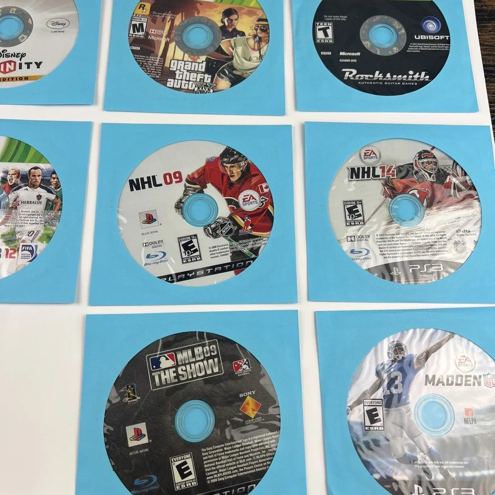 Multi Platform Loose Discs Video Game - Lot Of 50 - AS IS Untested Scratches #6